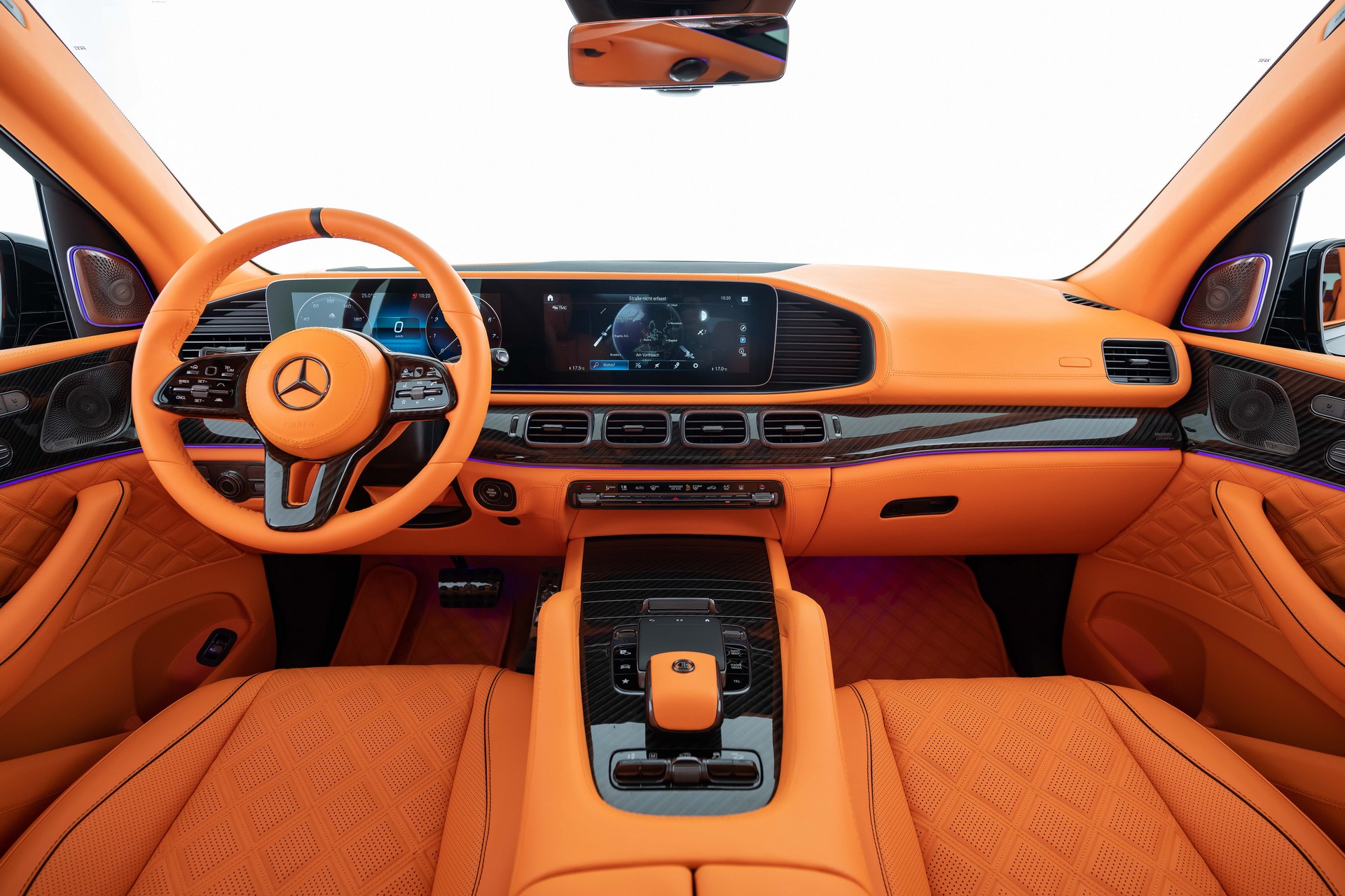 Brabus Gives The Mercedes-Maybach GLS 789 HP And An Interior Worthy Of Halloween