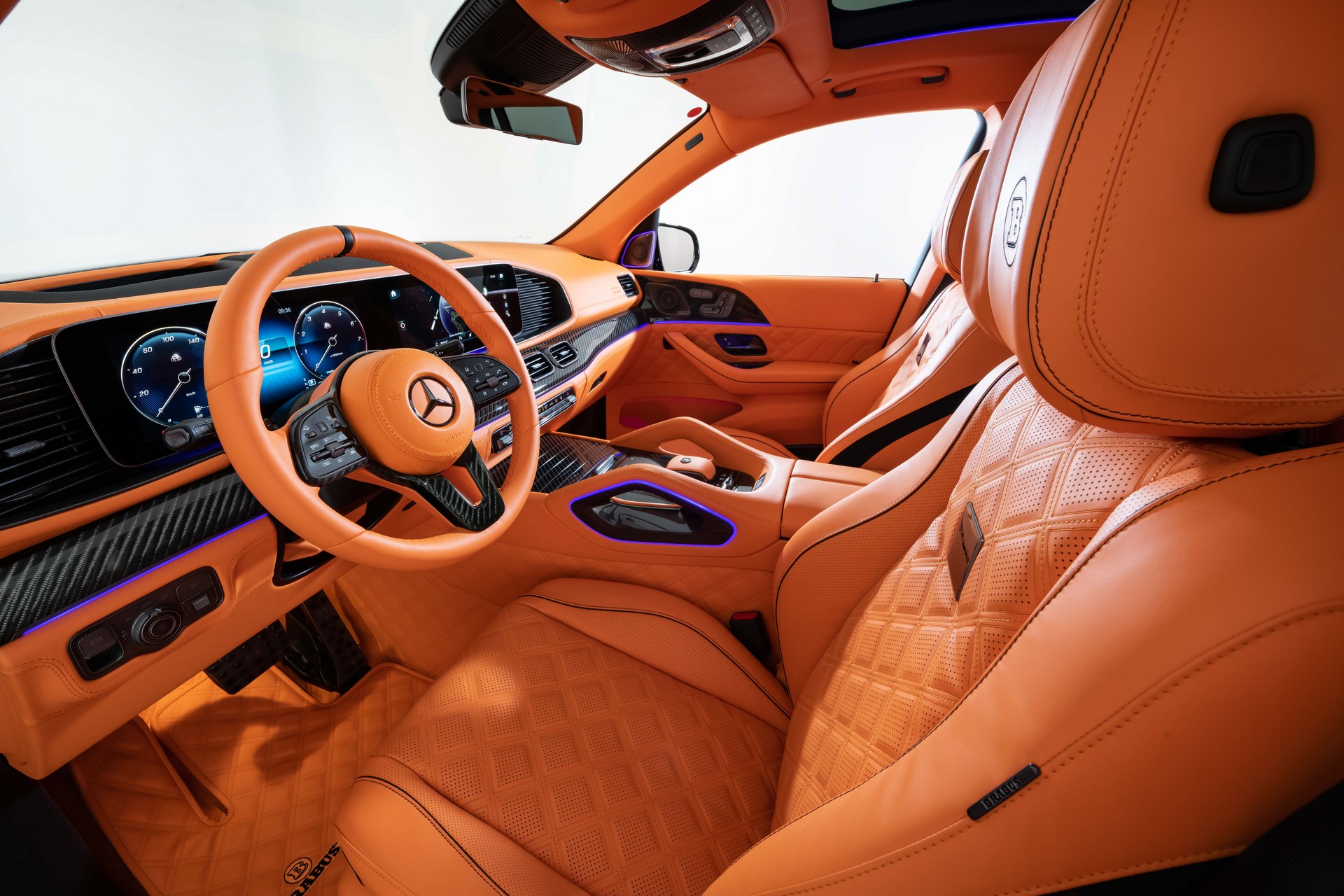 Brabus Gives The Mercedes-Maybach GLS 789 HP And An Interior Worthy Of Halloween