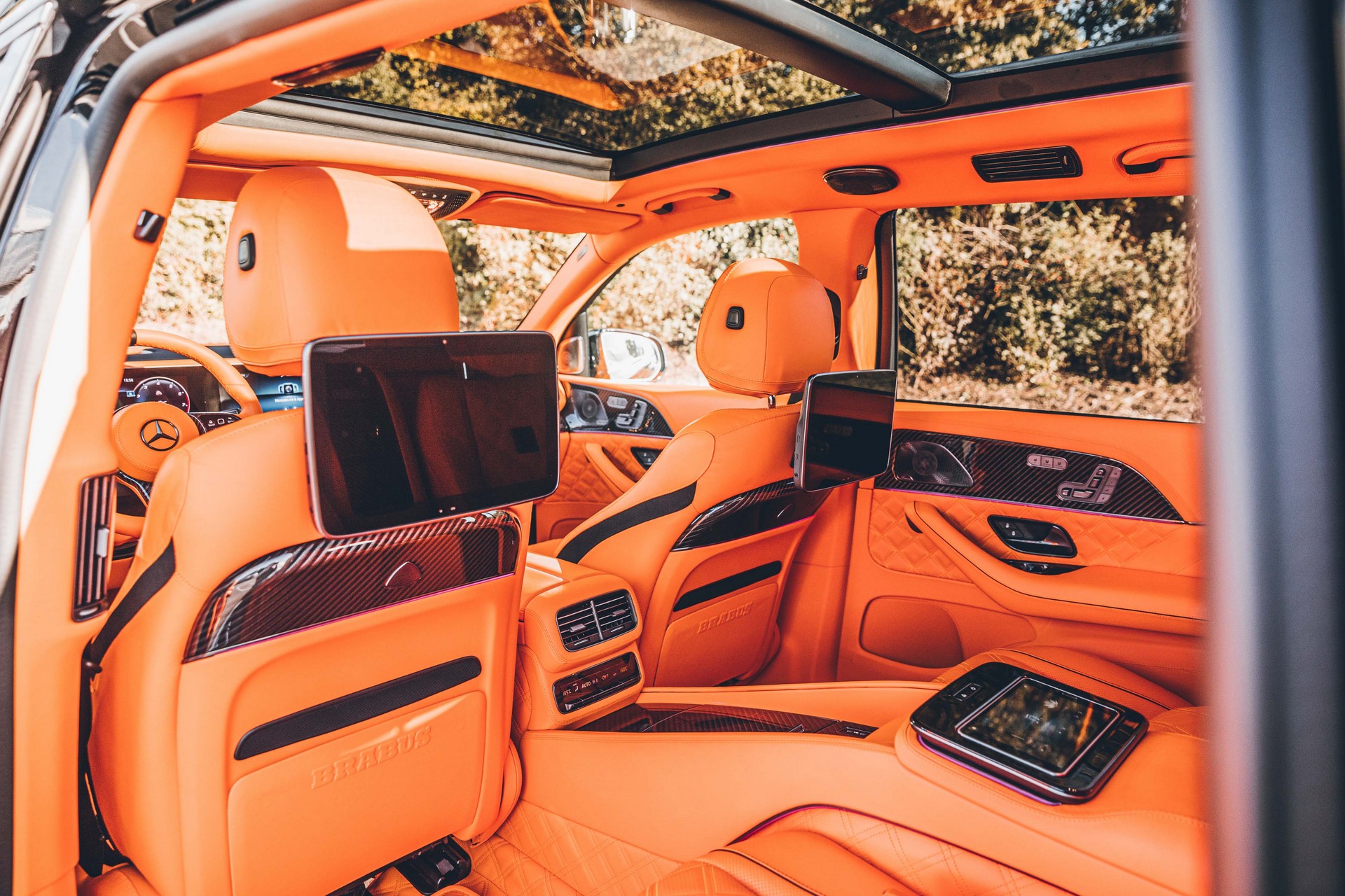 Brabus Gives The Mercedes-Maybach GLS 789 HP And An Interior Worthy Of Halloween