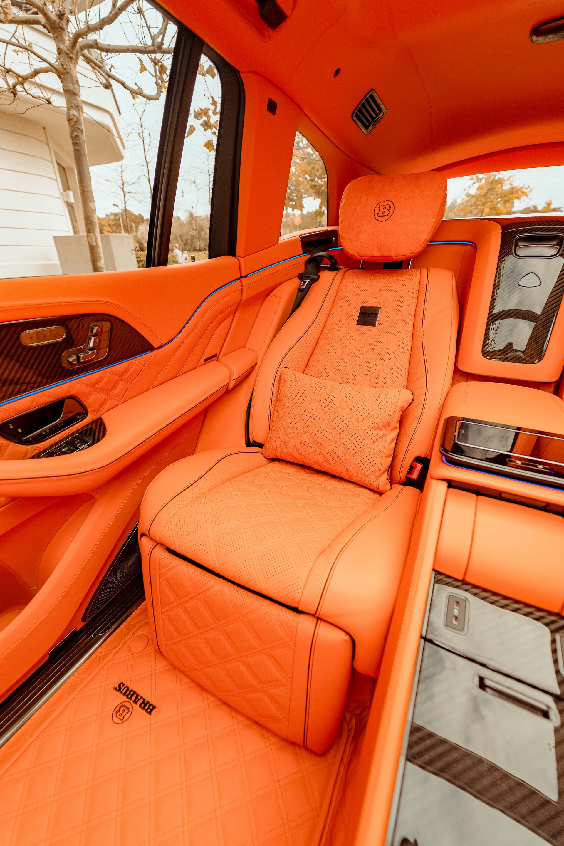 Brabus Gives The Mercedes-Maybach GLS 789 HP And An Interior Worthy Of Halloween