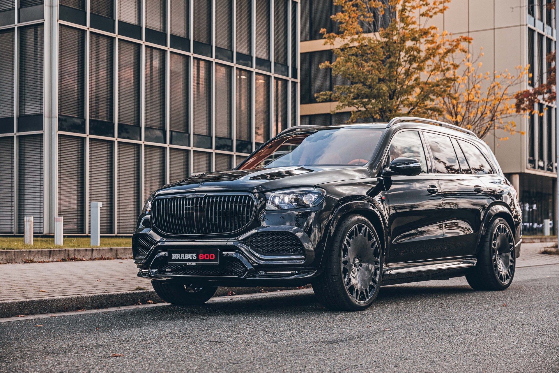 Brabus Gives The Mercedes-Maybach GLS 789 HP And An Interior Worthy Of Halloween