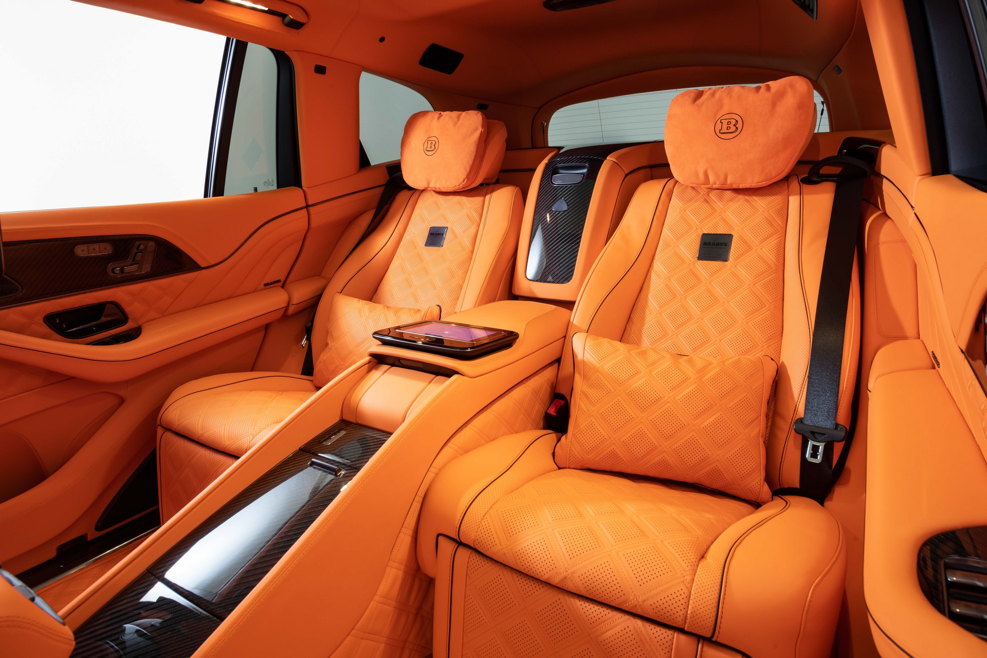 Brabus Gives The Mercedes-Maybach GLS 789 HP And An Interior Worthy Of Halloween