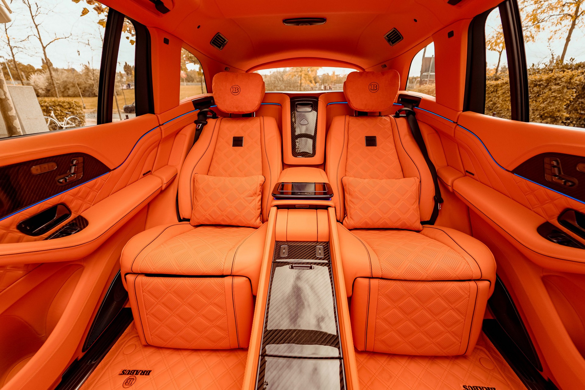 Brabus Gives The Mercedes-Maybach GLS 789 HP And An Interior Worthy Of Halloween