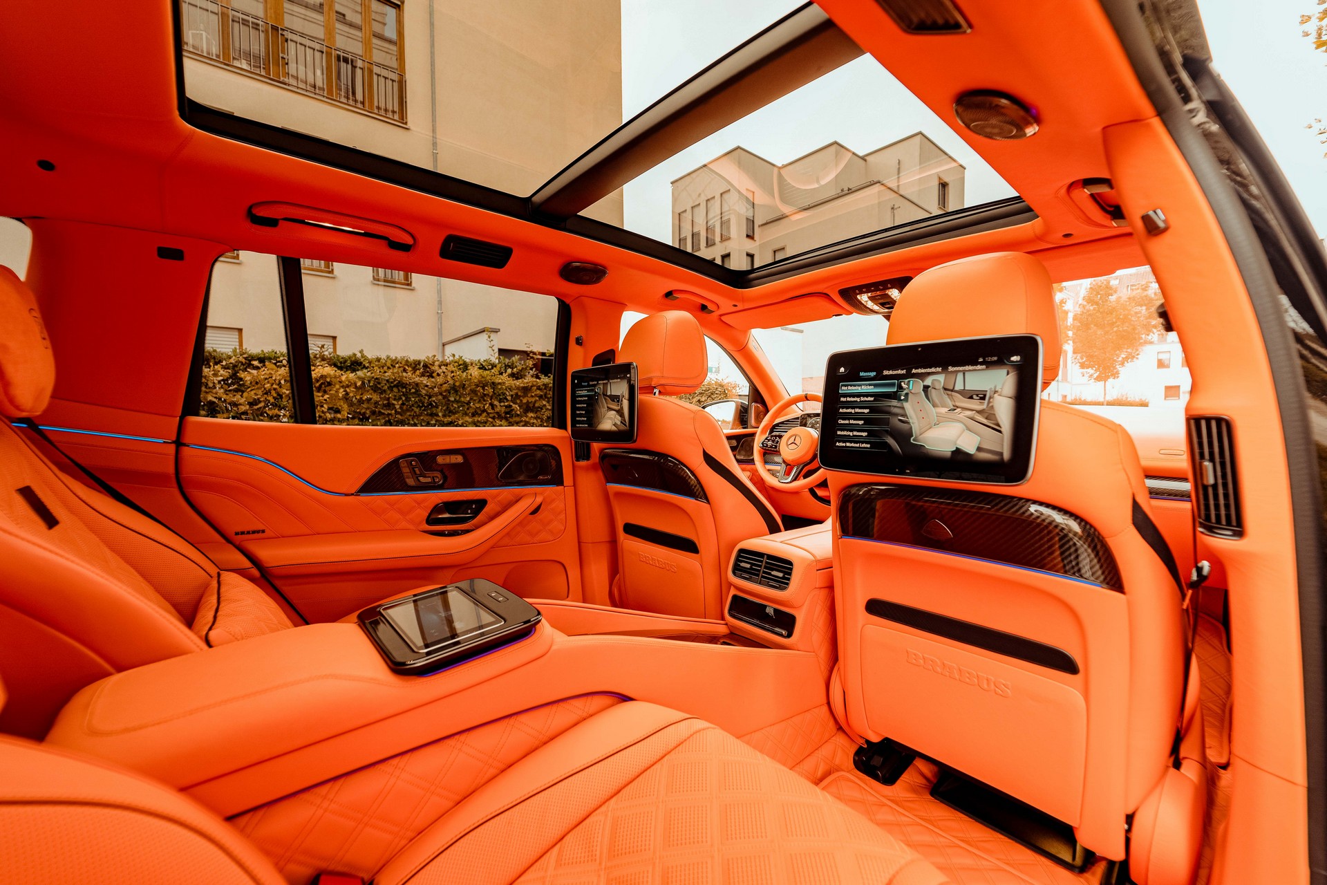 Brabus Gives The Mercedes-Maybach GLS 789 HP And An Interior Worthy Of Halloween