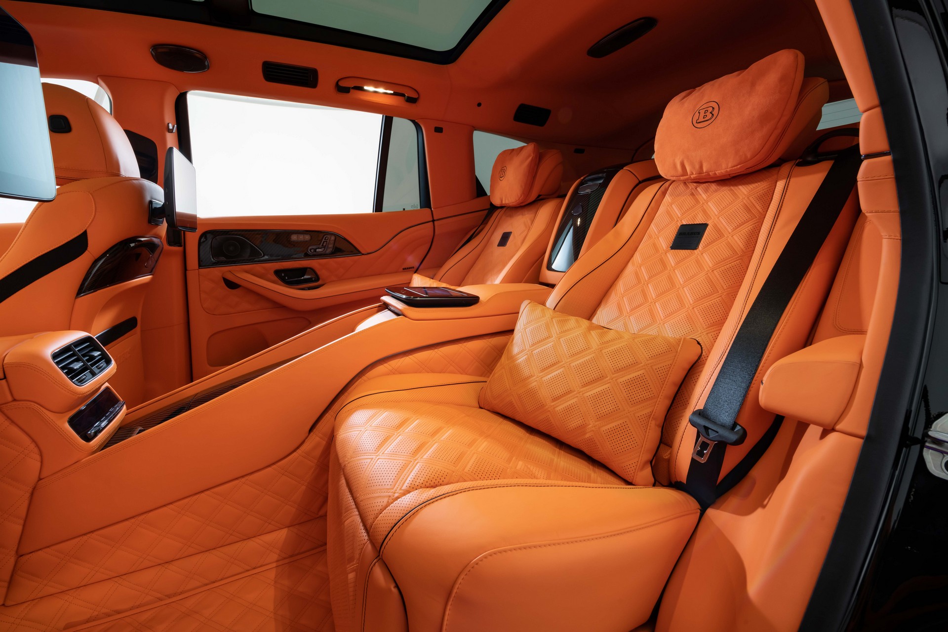 Brabus Gives The Mercedes-Maybach GLS 789 HP And An Interior Worthy Of Halloween