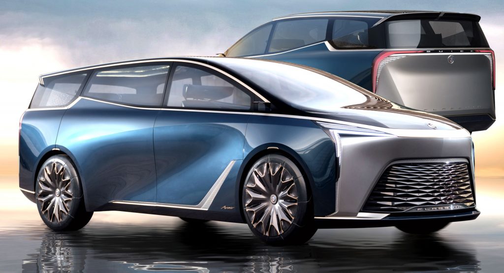  Buick GL8 Flagship Takes The Luxury Minivan Concept To The Next Level In China