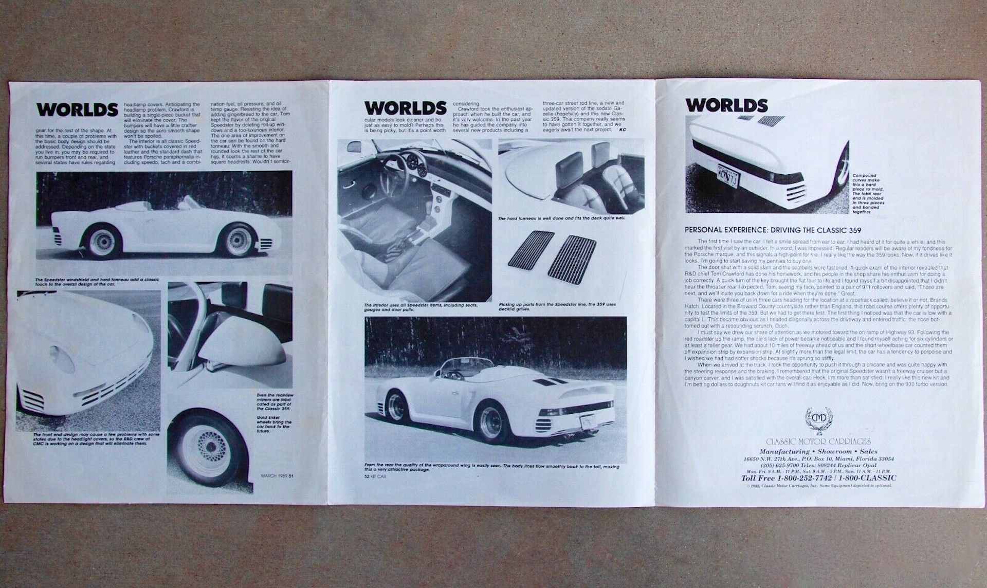 Porsche Never Built A 959 Speedster, So The Kit Car World Obliged