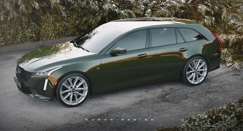  This Rendering Shows That The World Needs A Cadillac CT5 Sports Wagon