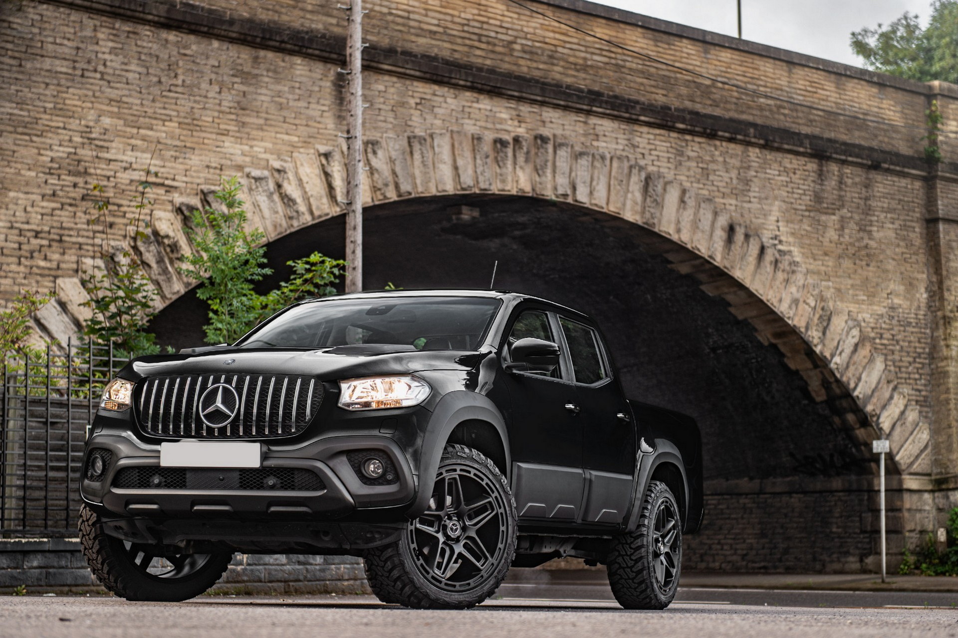 Blacked-Out Mercedes Benz X-Class By Chelsea Truck Is Aptly Named The Dark Destroyer