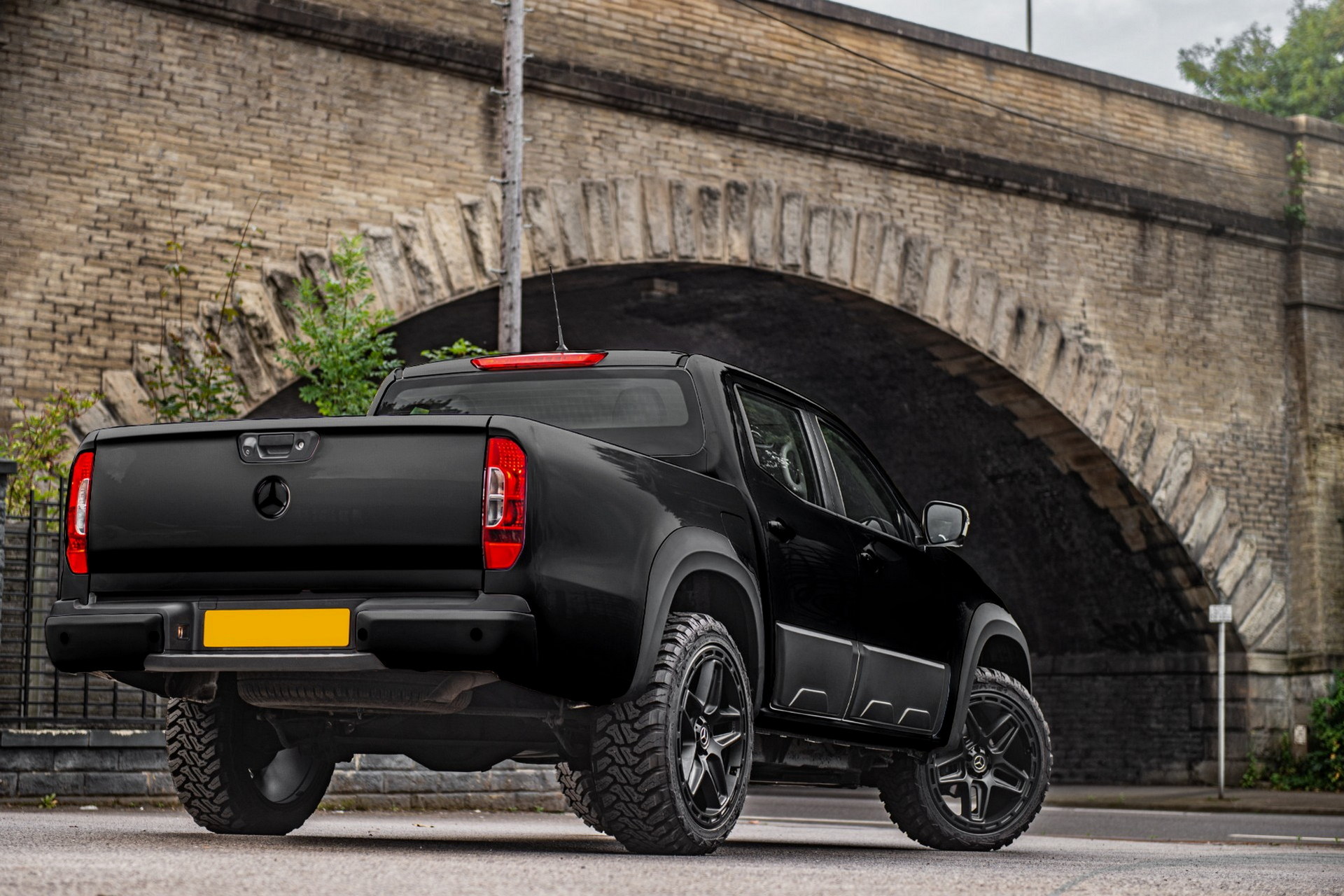 Blacked-Out Mercedes Benz X-Class By Chelsea Truck Is Aptly Named The Dark Destroyer