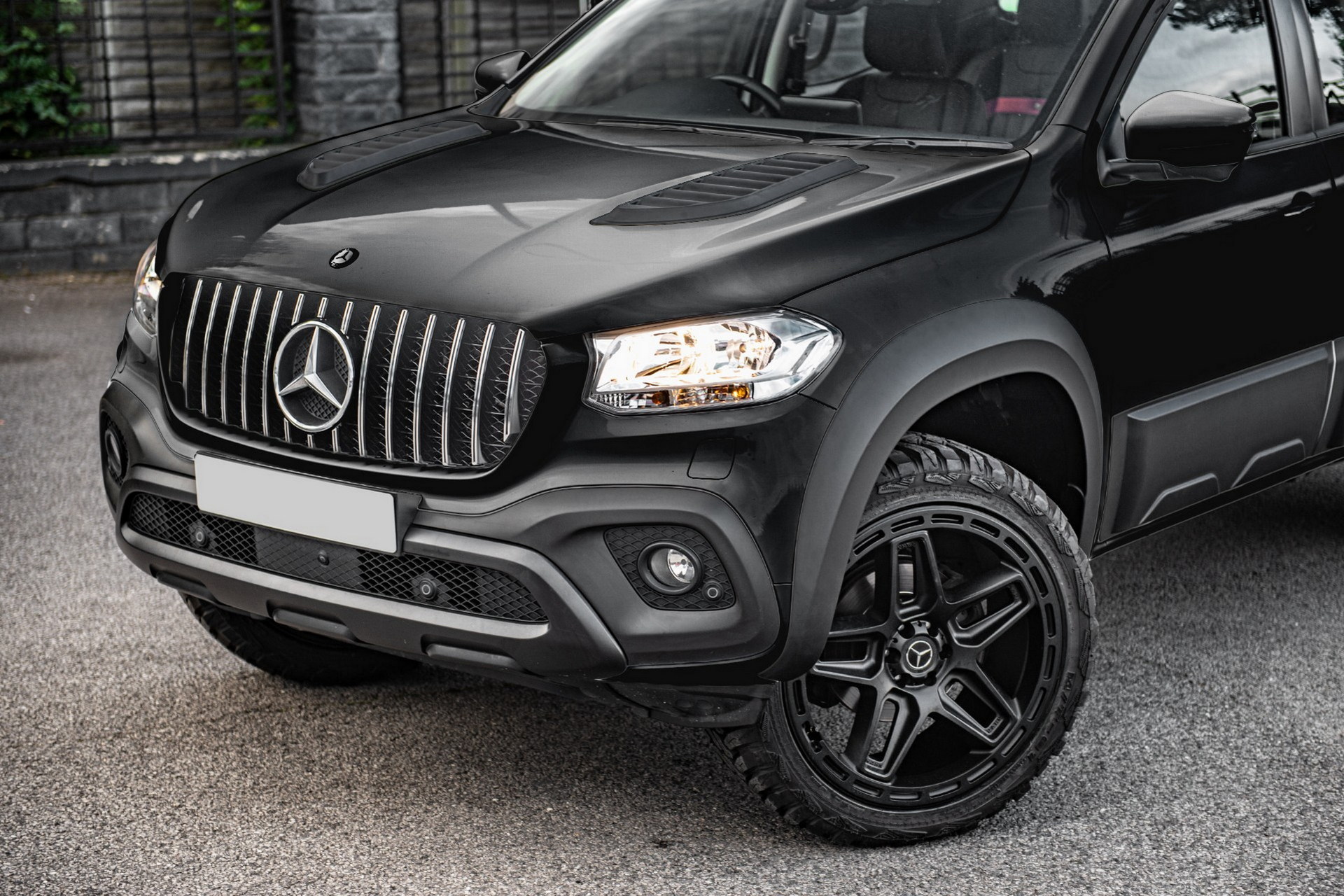 Blacked-Out Mercedes Benz X-Class By Chelsea Truck Is Aptly Named The Dark Destroyer