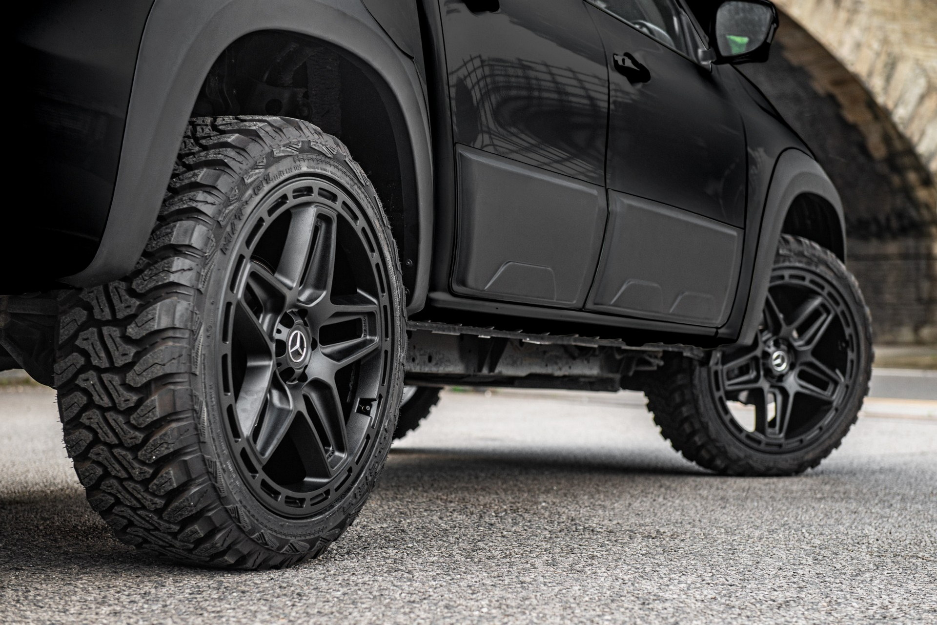 Blacked-Out Mercedes Benz X-Class By Chelsea Truck Is Aptly Named The Dark Destroyer