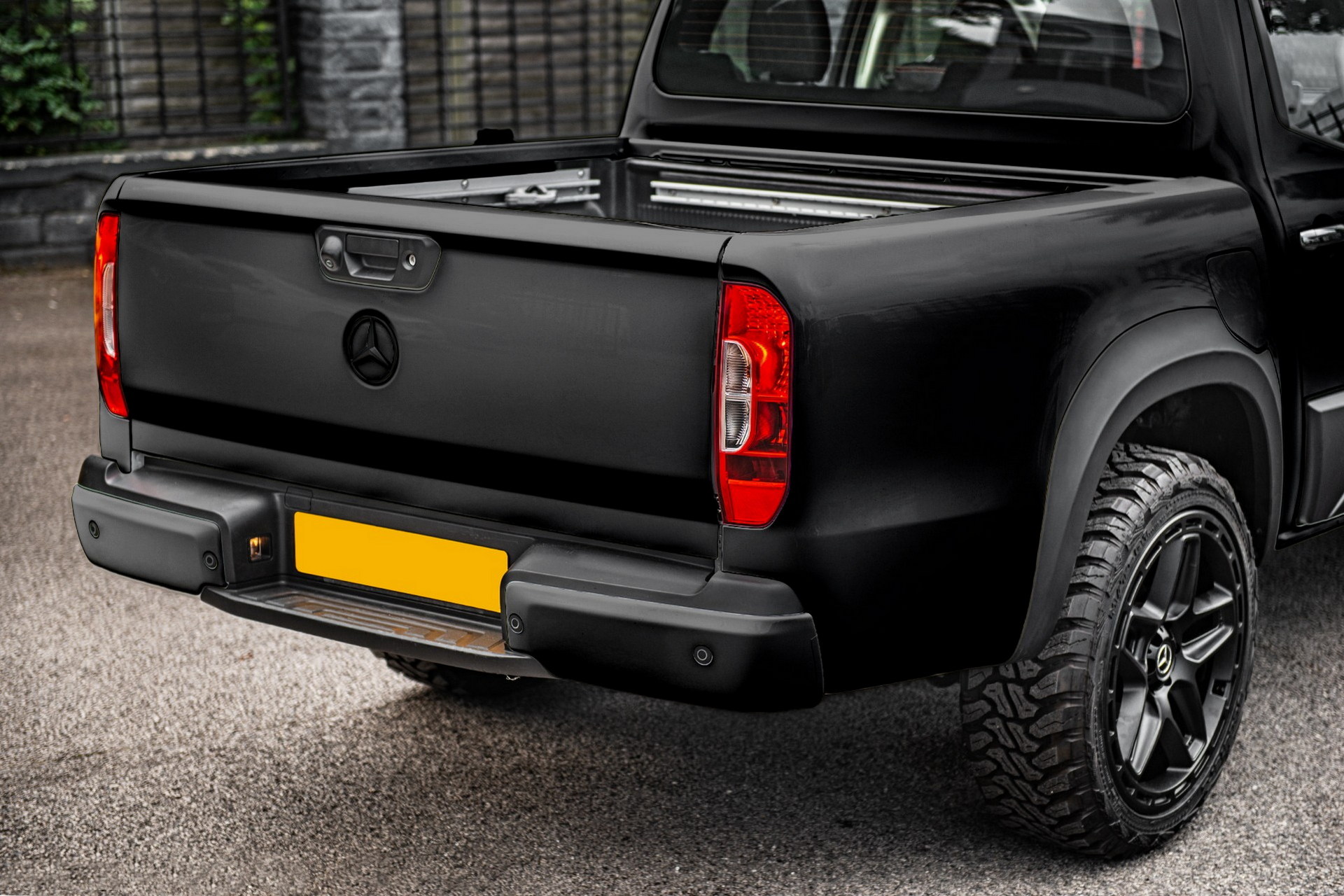 Blacked-Out Mercedes Benz X-Class By Chelsea Truck Is Aptly Named The Dark Destroyer
