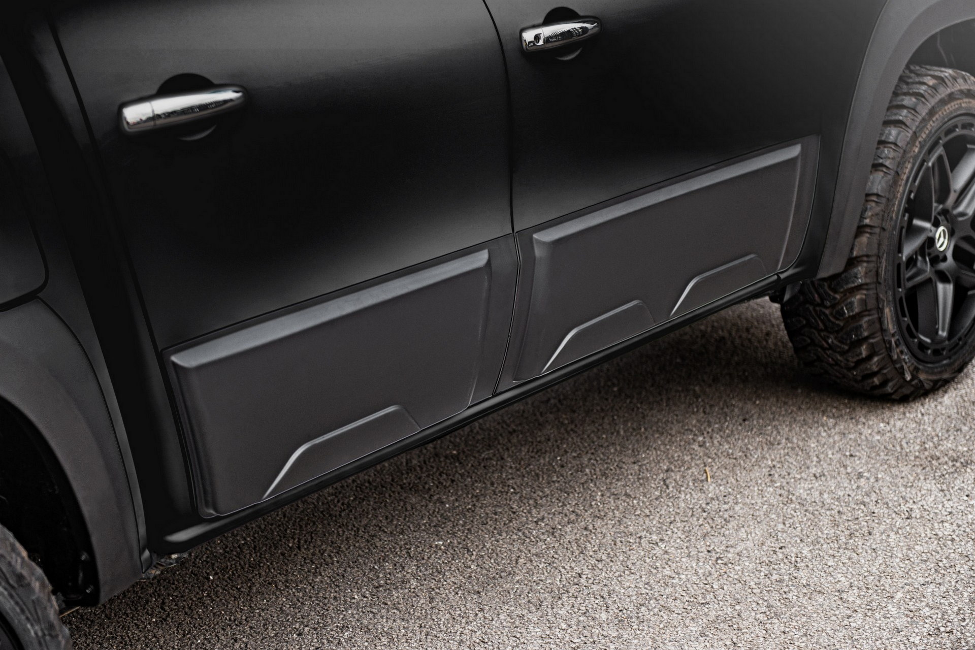 Blacked-Out Mercedes Benz X-Class By Chelsea Truck Is Aptly Named The Dark Destroyer