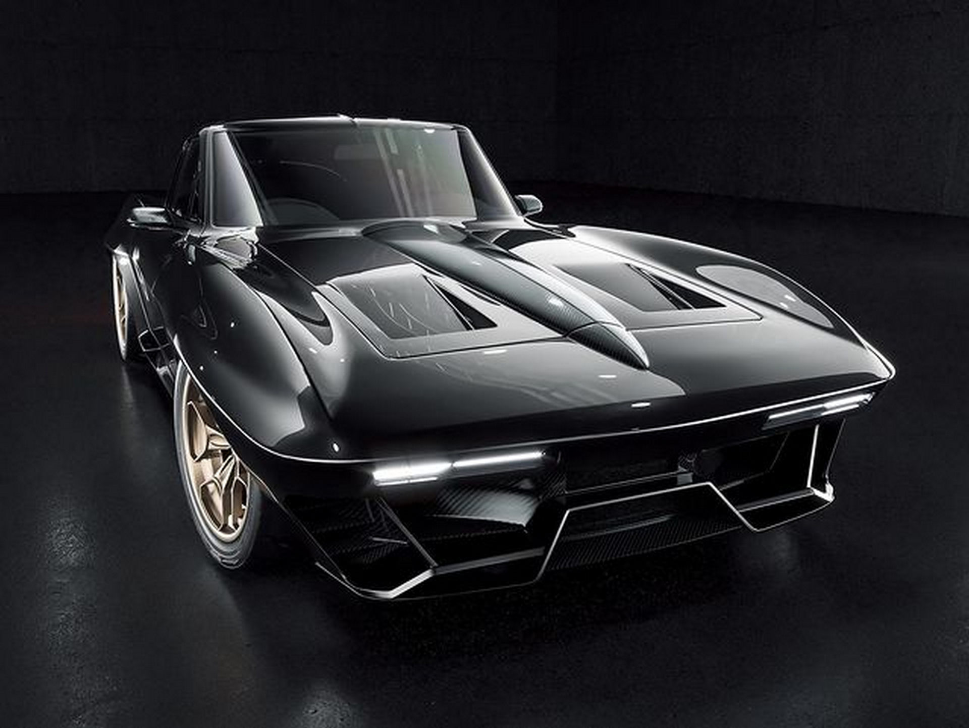 This C2 Chevy Corvette Will Soon Have The V10 Of A Lamborghini Gallardo