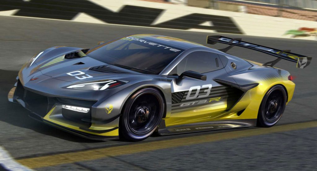  Chevrolet Unveils New Corvette Z06 GT3.R Race Car, Will Hit The Tracks In 2024