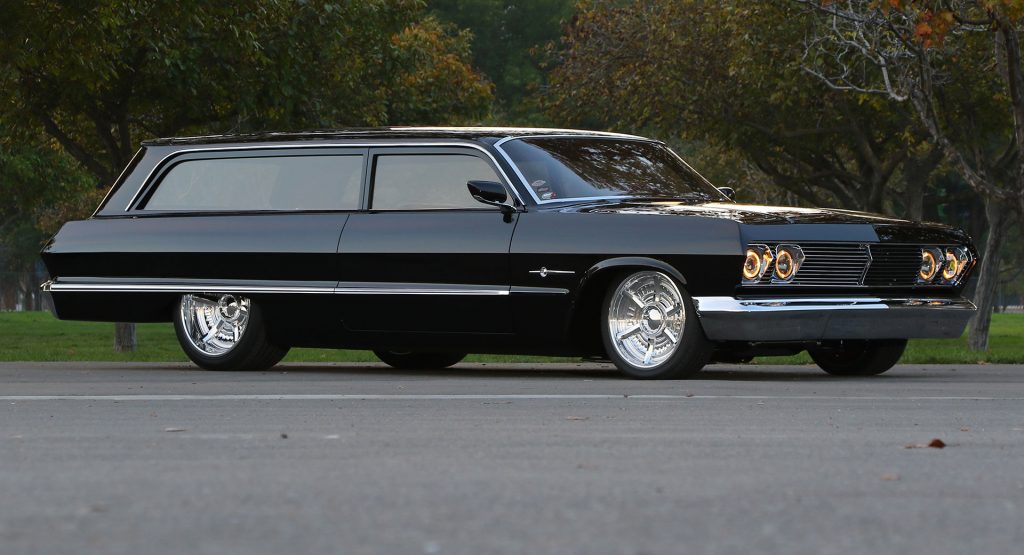  1963 Chevrolet Impala Wagon Was Transformed Into A Sleek Two-Door With A 600 HP V8
