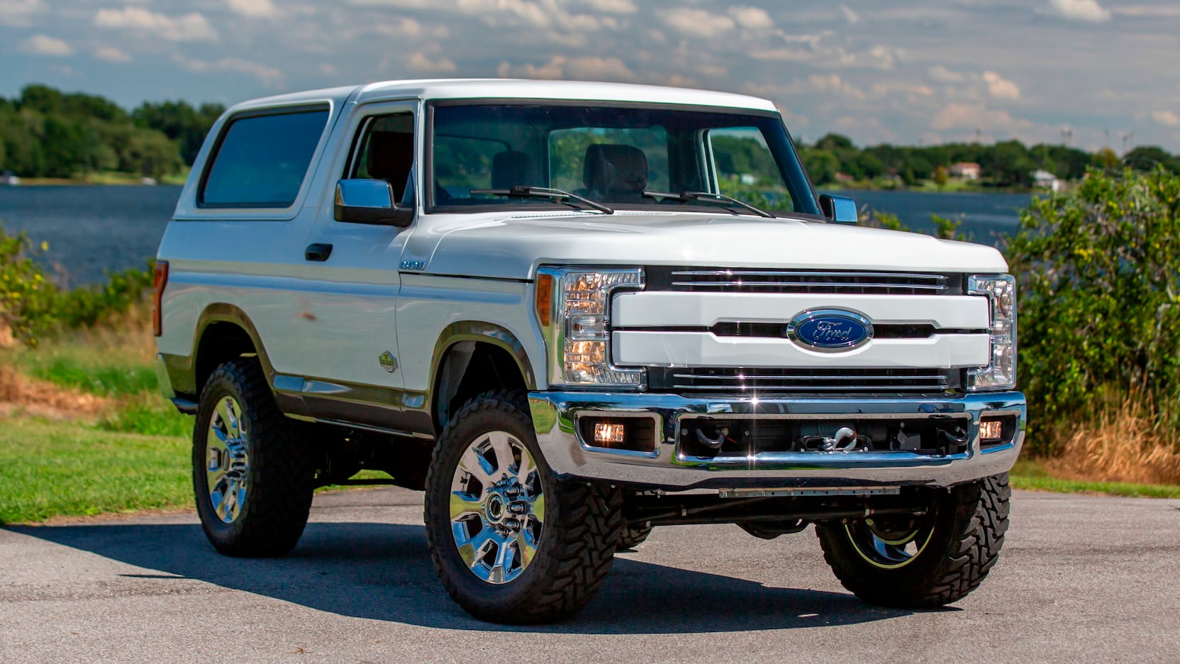 This Custom Ford Bronco Is Part Classic, Part Super Duty And All Awesome