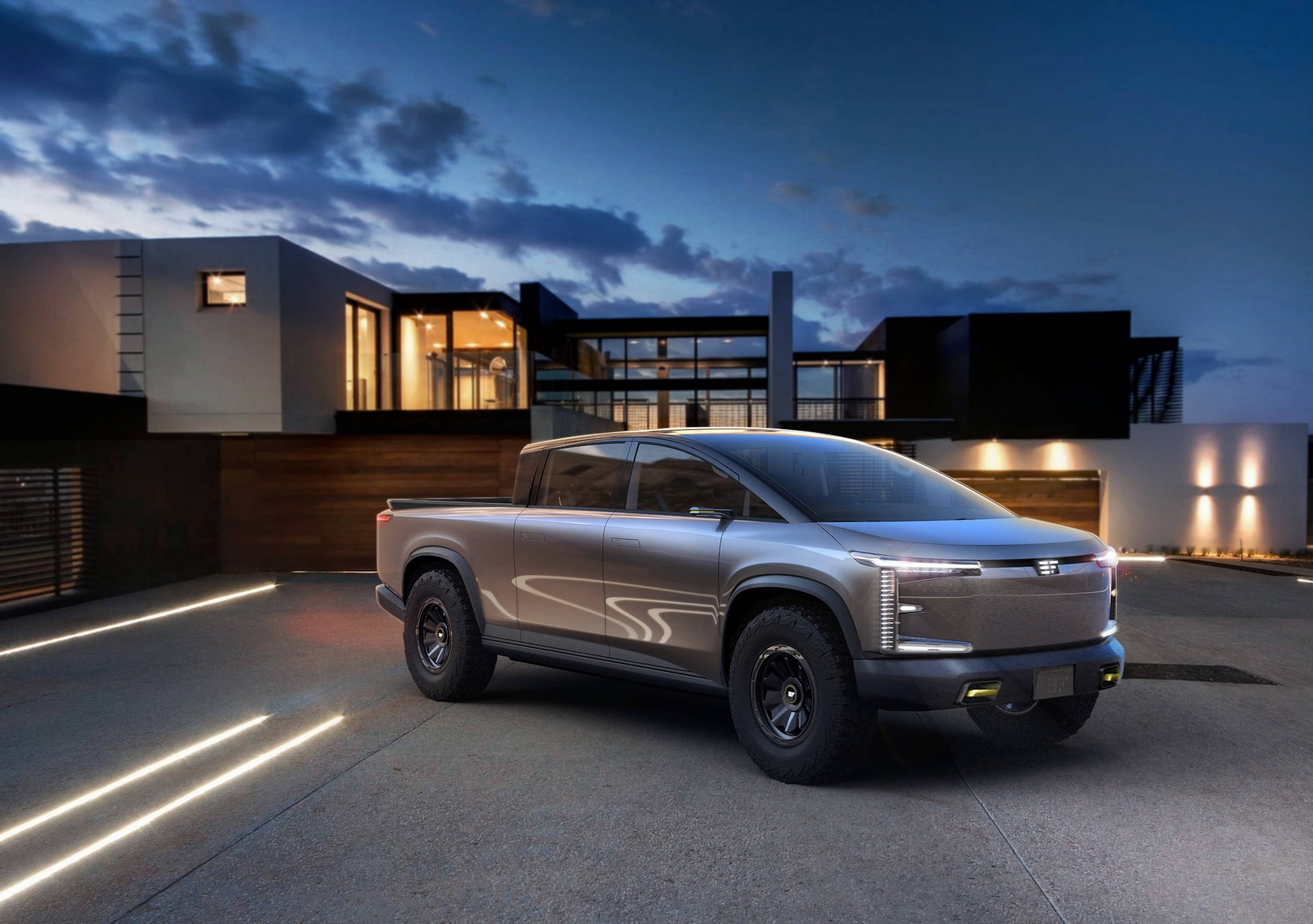 EdisonFuture Arrives In LA With Electric Truck And Delivery Van Promising Up To 450 Miles Of Range