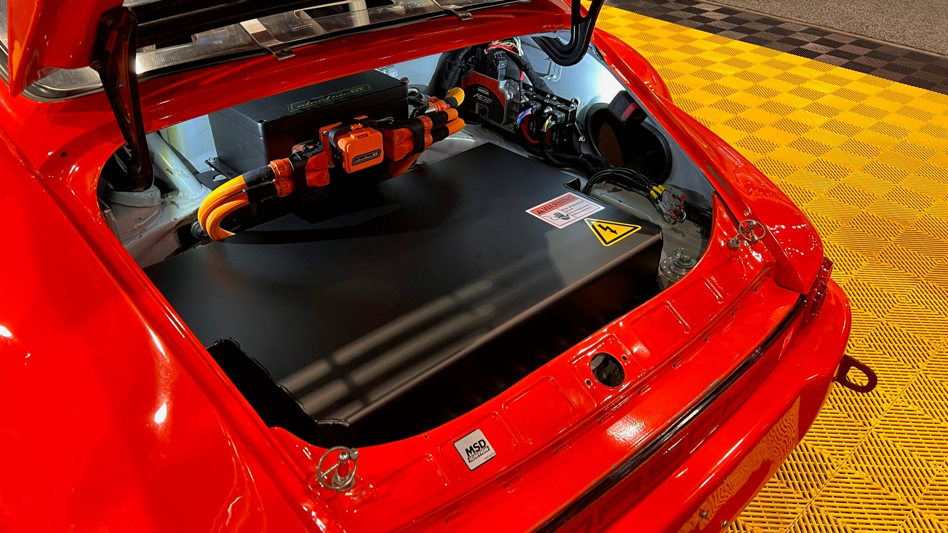 All-Electric Porsche 911 Has A Tesla Motor And A Custom Battery Pack