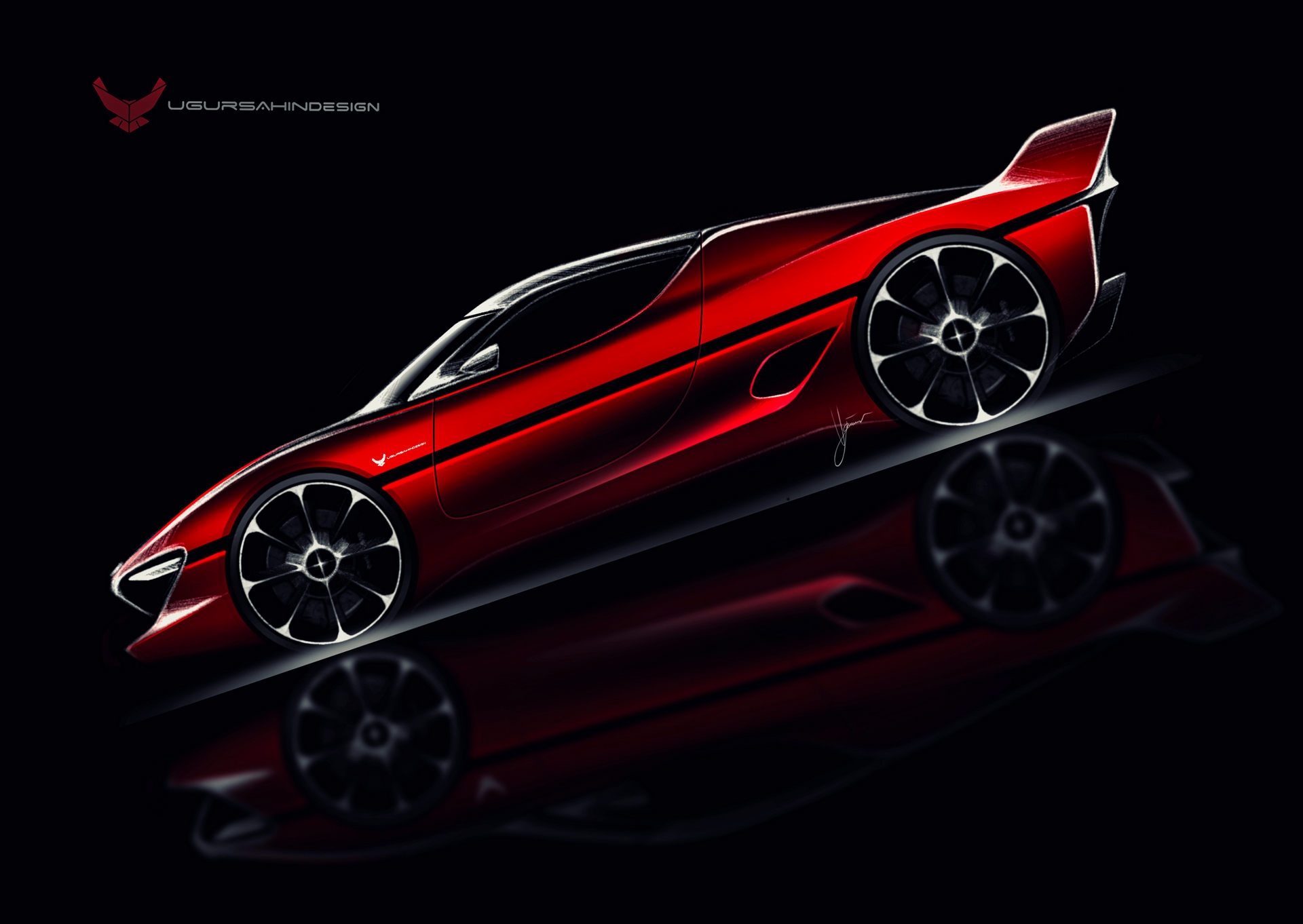 Project FENIX Illustration Tries To Bring The Ferrari F50 Into The 21st Century
