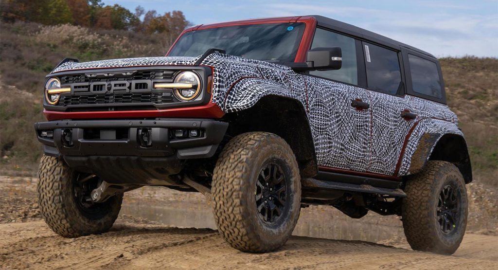  2022 Ford Bronco Raptor Looks Just As Mean As We’d Hoped