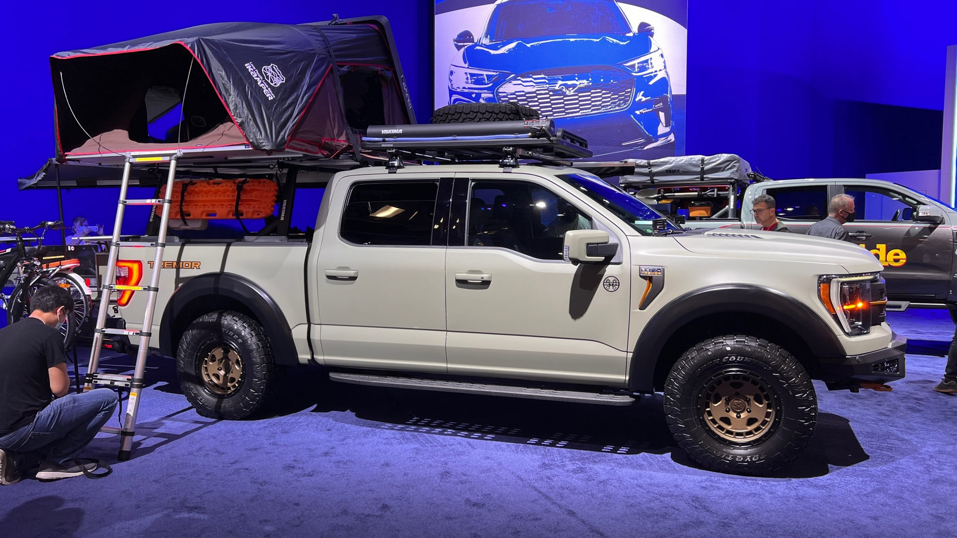 Customized Pickups And Mustangs Dominate Ford’s SEMA Display