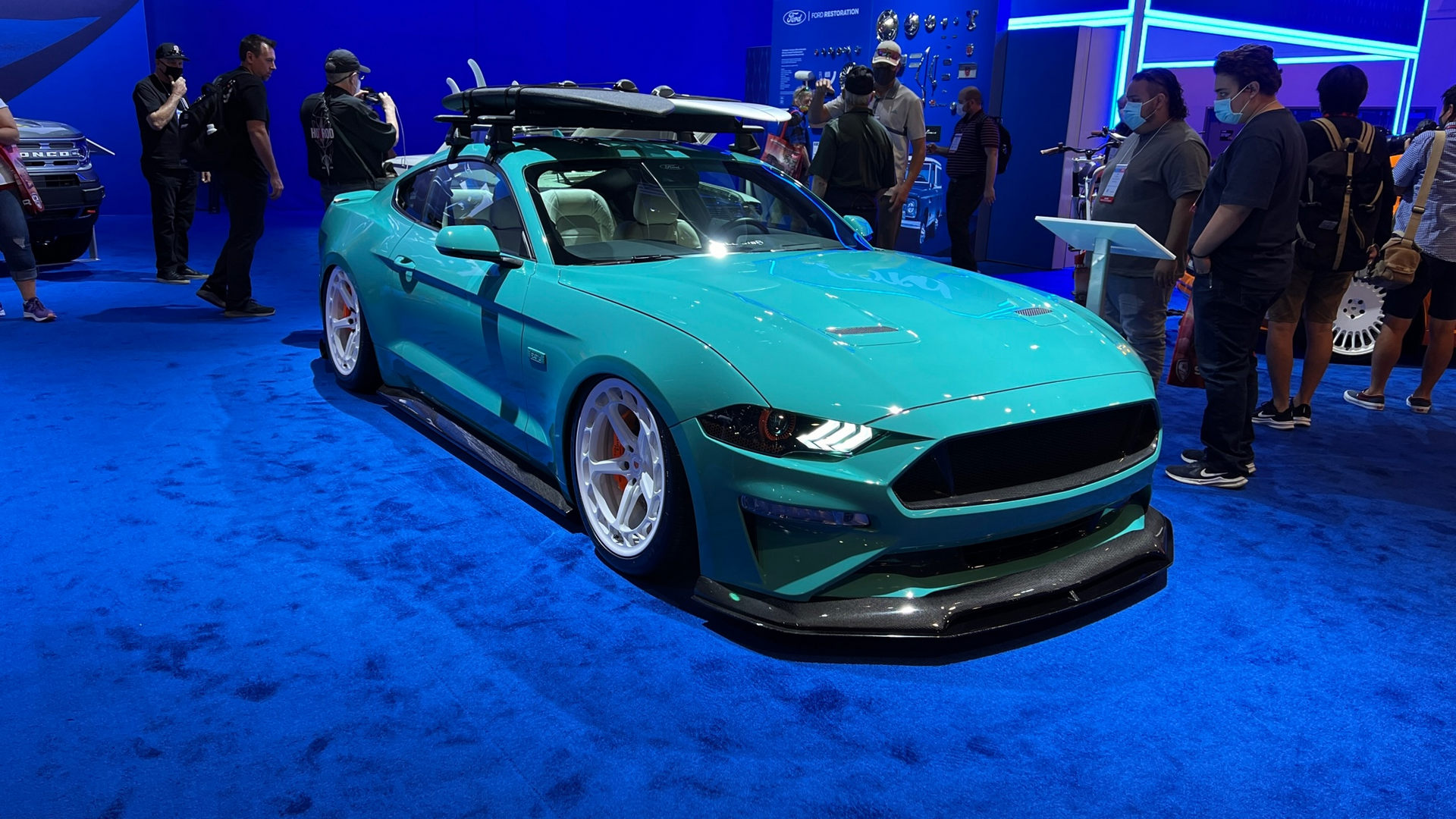 Customized Pickups And Mustangs Dominate Ford’s SEMA Display