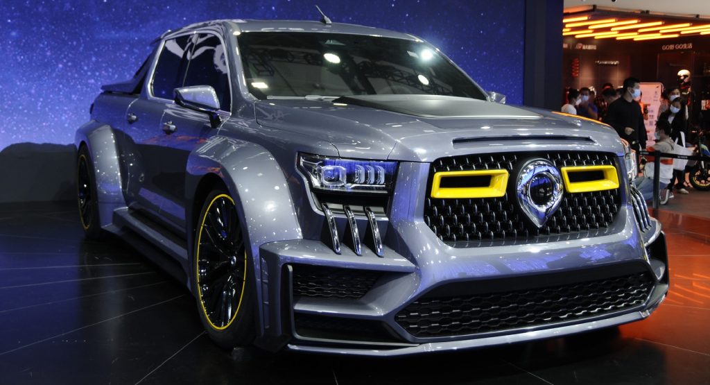  Great Wall Motors Flabbergasts Us With China’s First Supercar Pickup Concept