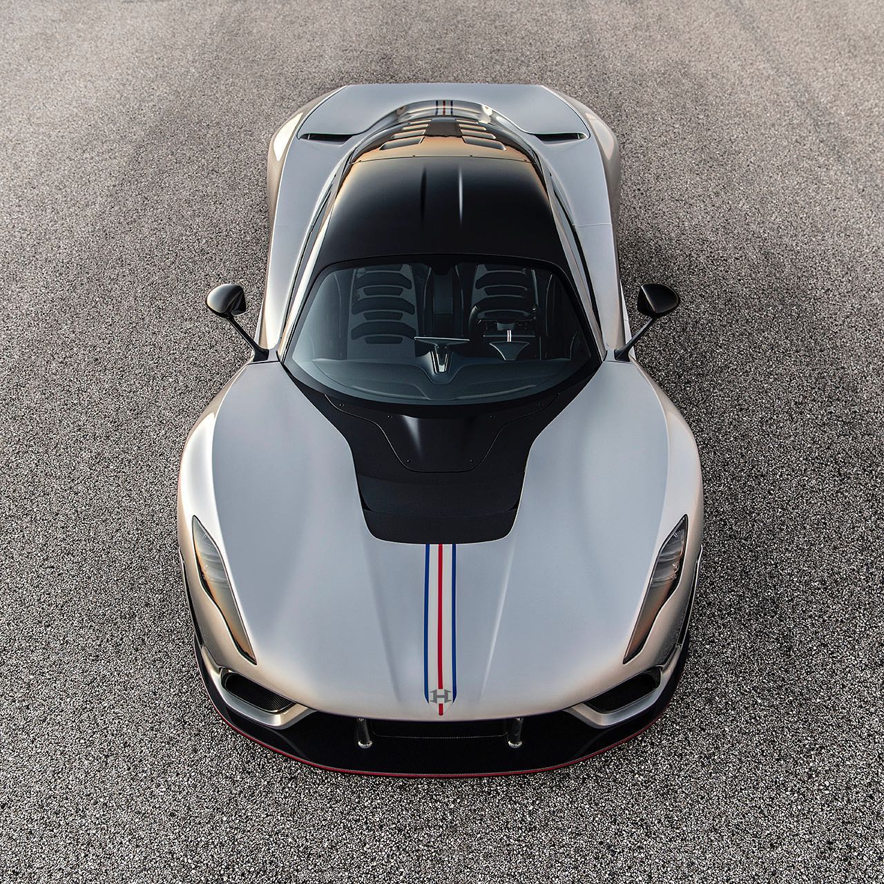 Would You Take This Silver Hennessey Venom F5 Over A Bugatti Chiron?