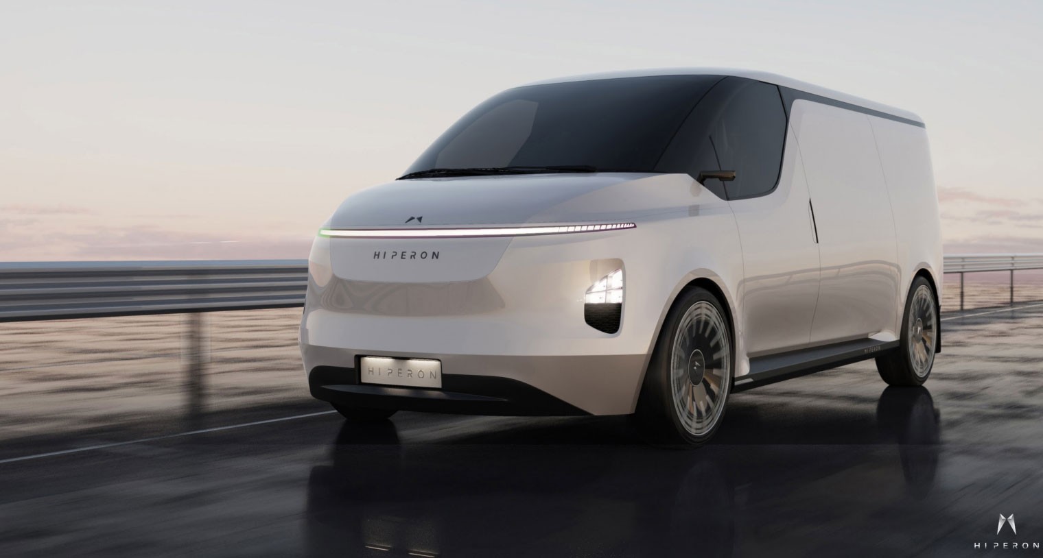 Hiperon Previews Their Sleek Electric Delivery Van With 199 Miles Of Range