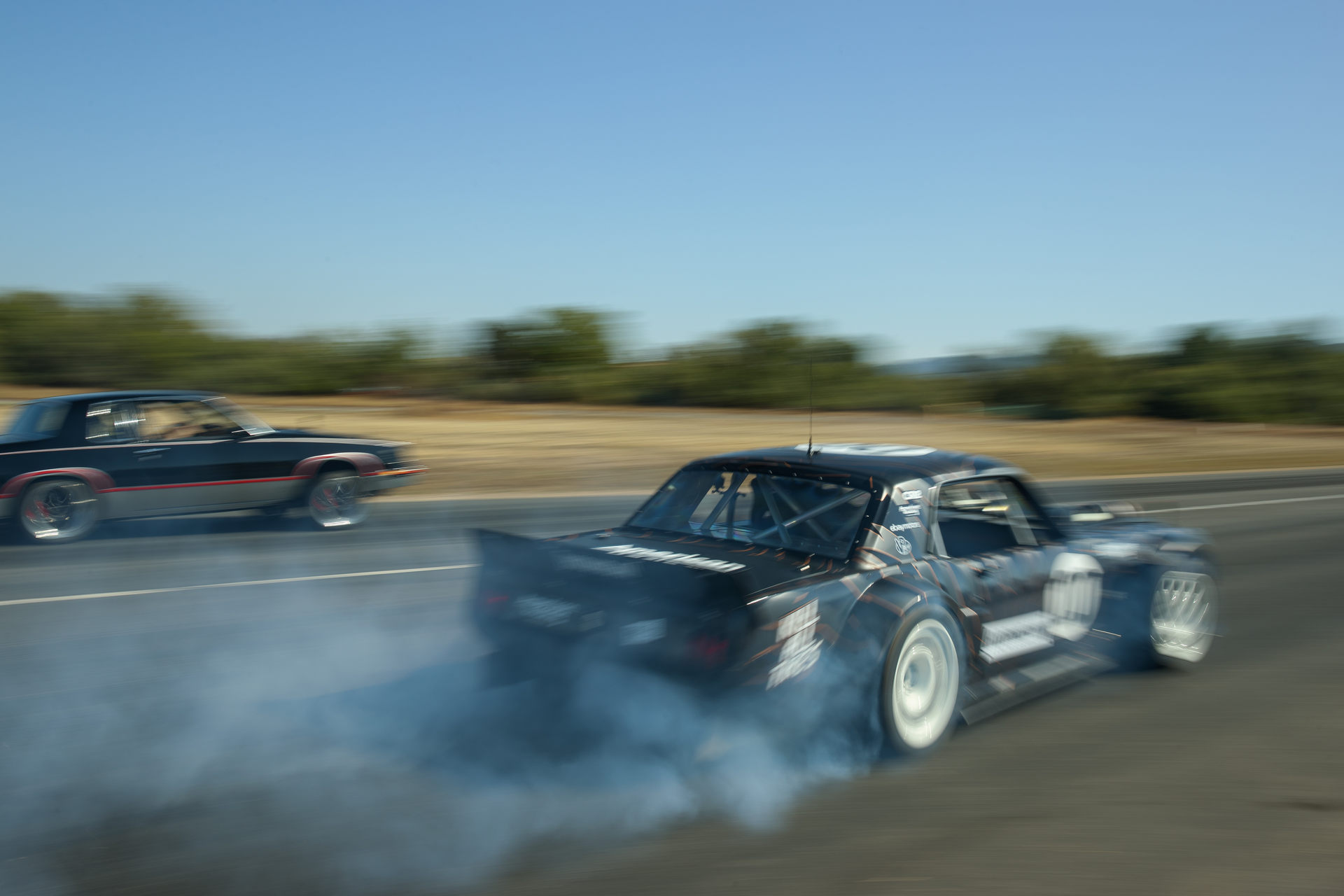 Ken Block’s 14-Year-Old Daughter Races The Hoonicorn Against A 4,000 HP NHRA Corvette
