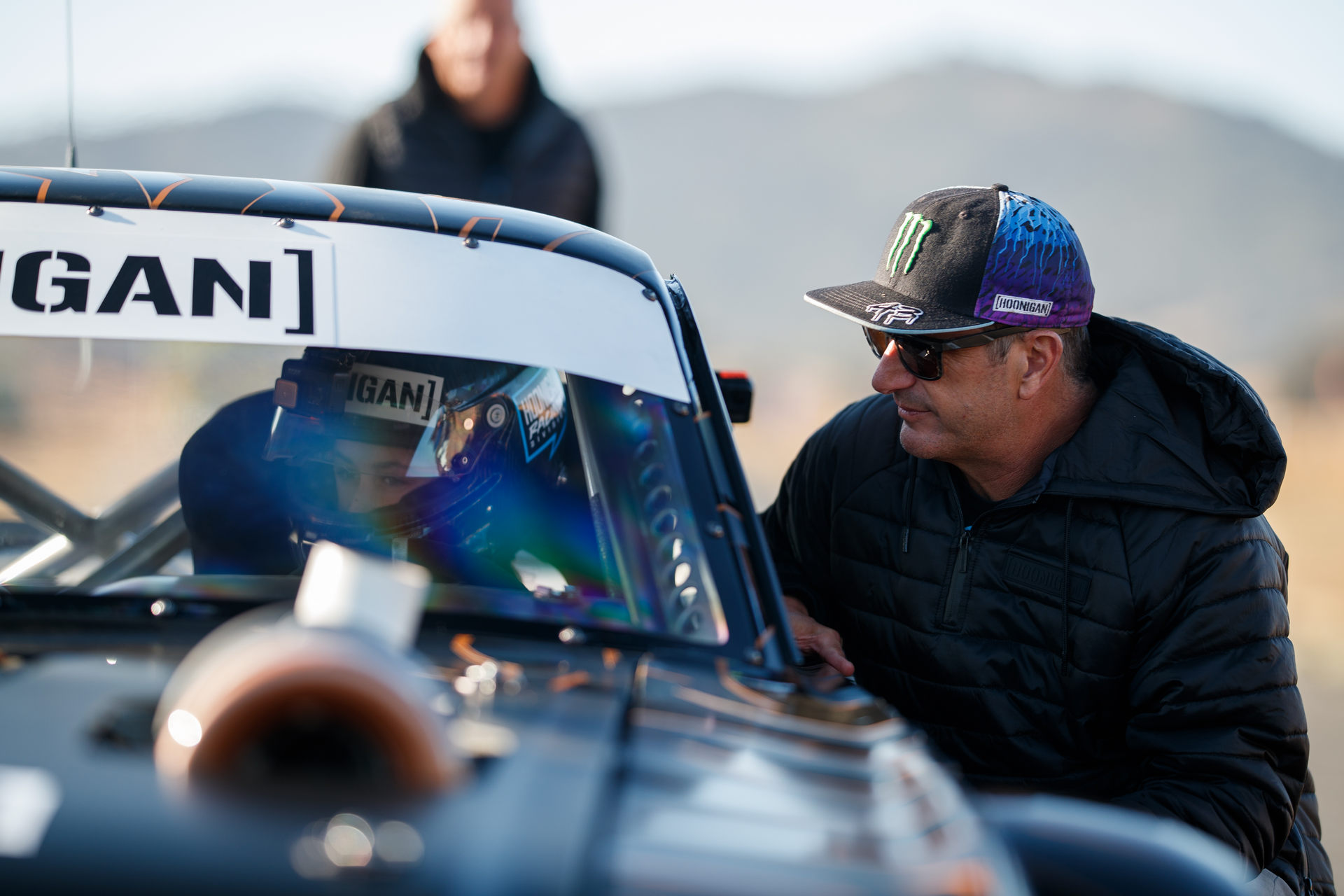 Ken Block’s 14-Year-Old Daughter Races The Hoonicorn Against A 4,000 HP NHRA Corvette