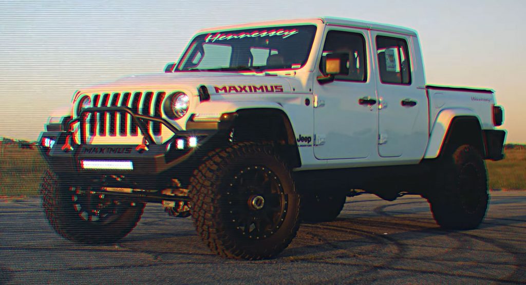  Hennessey’s 1,000 HP Jeep Gladiator Maximus Is A Pickup On Steroids
