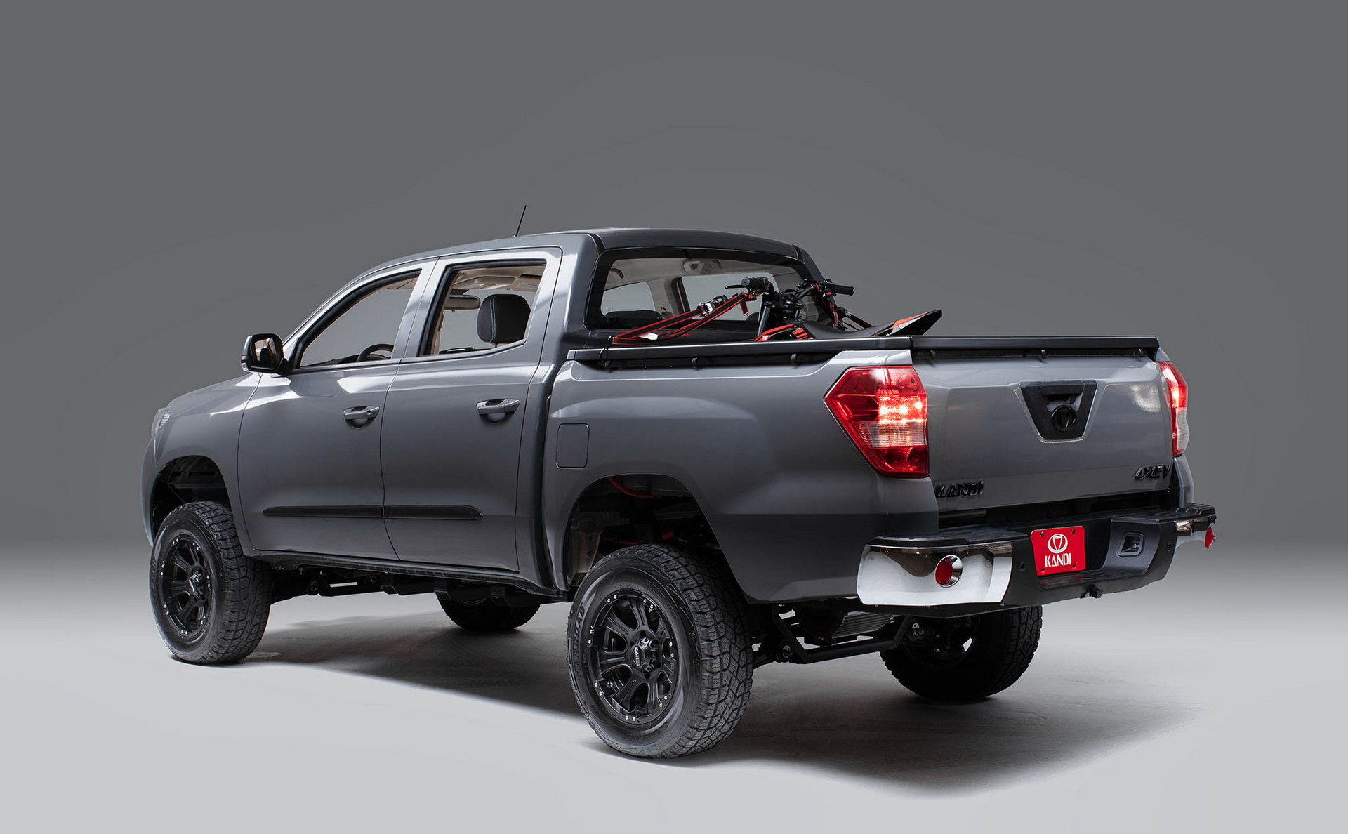 Kandi K32 Looks Like A Pickup But It Is An Electric UTV With 28 Hp Limited To Off-Road Use