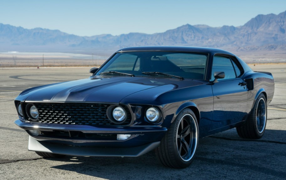 Country Music Star Keith Urban Shows His 1969 Ford Mustang Restomod At SEMA