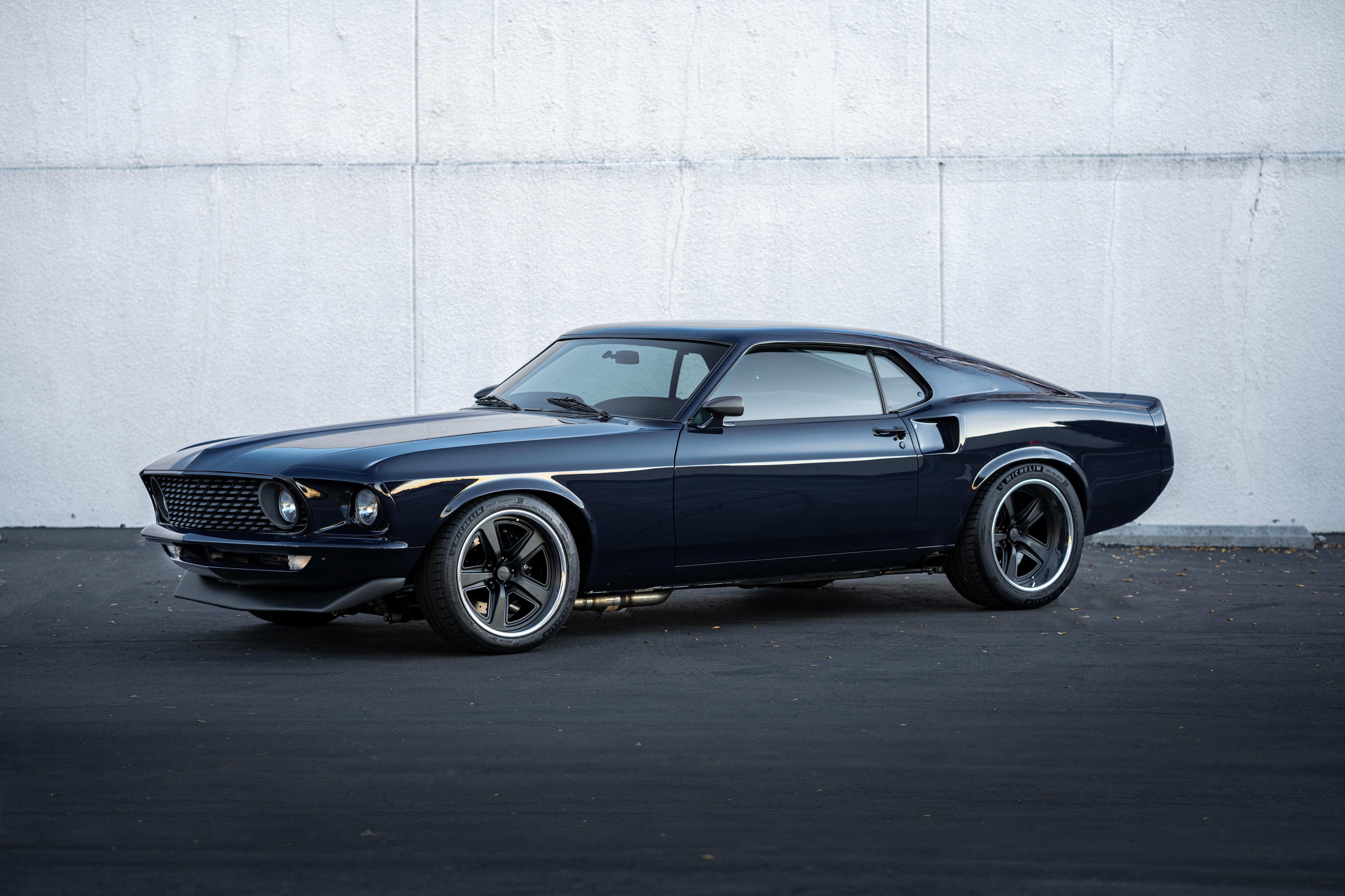 Country Music Star Keith Urban Shows His 1969 Ford Mustang Restomod At SEMA