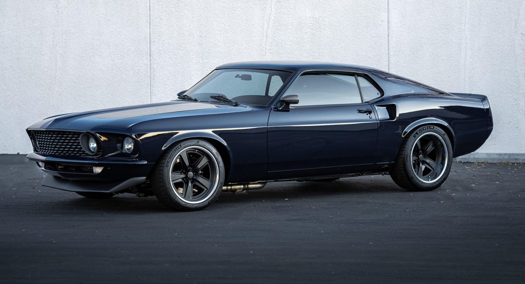  Country Music Star Keith Urban Shows His 1969 Ford Mustang Restomod At SEMA