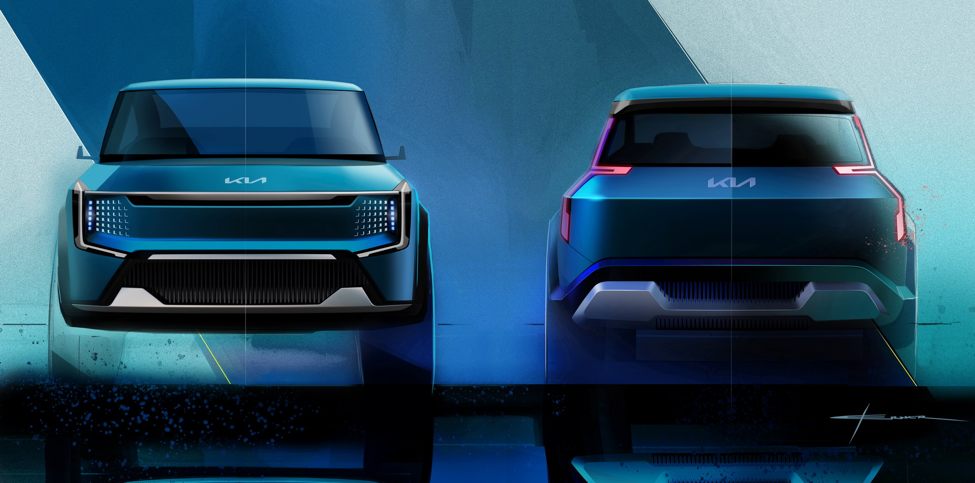 Kia EV9 Concept Prepares Us For New Electric 3-Row SUV The Size Of The Telluride
