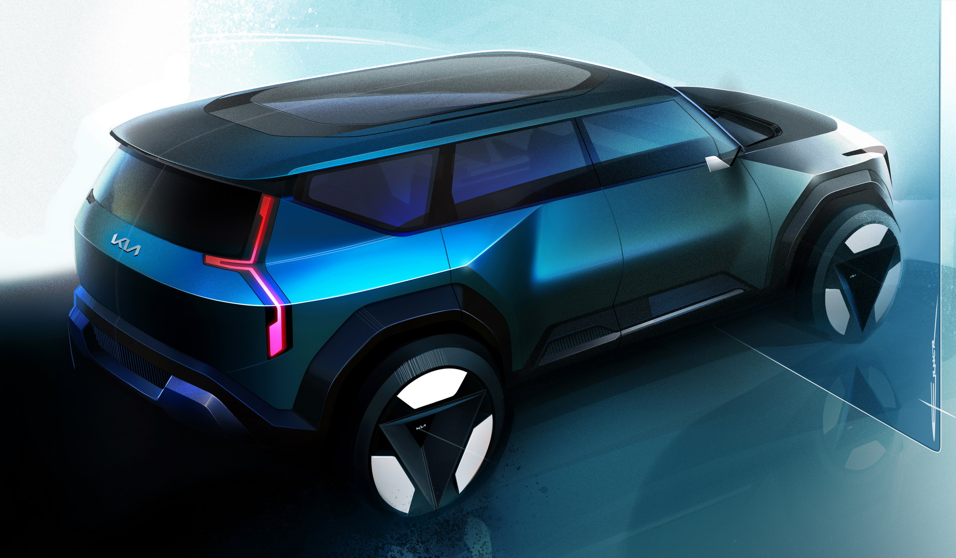 Kia EV9 Concept Prepares Us For New Electric 3-Row SUV The Size Of The Telluride