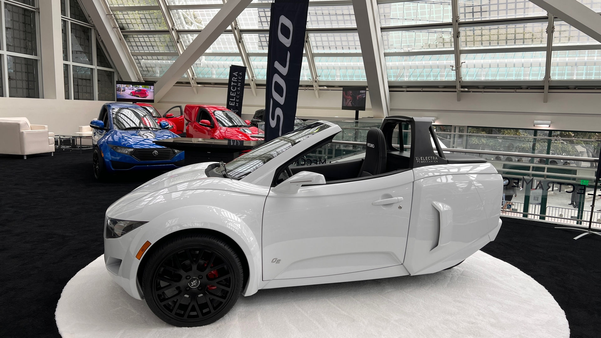 Sondors, Imperium, And Electra Meccanica Three-Wheelers Turn Heads In LA Auto Show