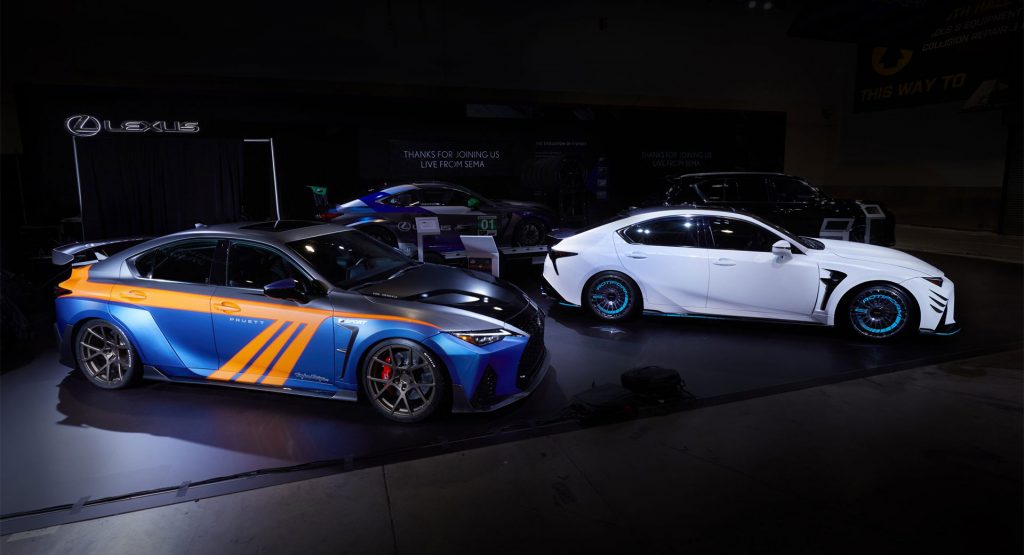  Lexus Showcases Custom IS 500 And IS 350 F Sport At SEMA