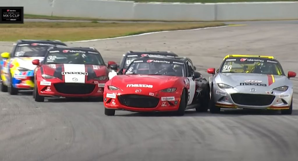  Motorsport Doesn’t Get Much More Exciting Than The Fiercely Contested Mazda MX-5 Cup