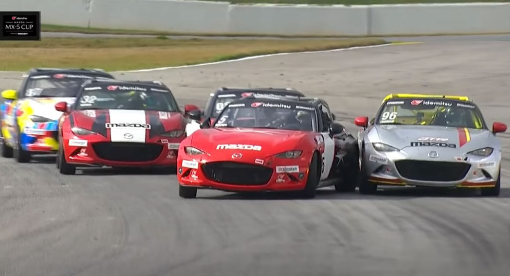 Motorsport Doesn’t Get Much More Exciting Than The Fiercely Contested Mazda MX-5 Cup