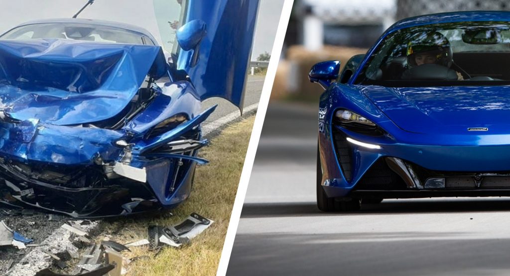 The First Reported McLaren Artura Crash Happened In Spain