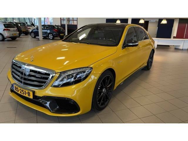 2017 Mercedes S65 AMG Has The Same Solarbeam Yellow Paint As An AMG GT
