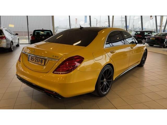 2017 Mercedes S65 AMG Has The Same Solarbeam Yellow Paint As An AMG GT
