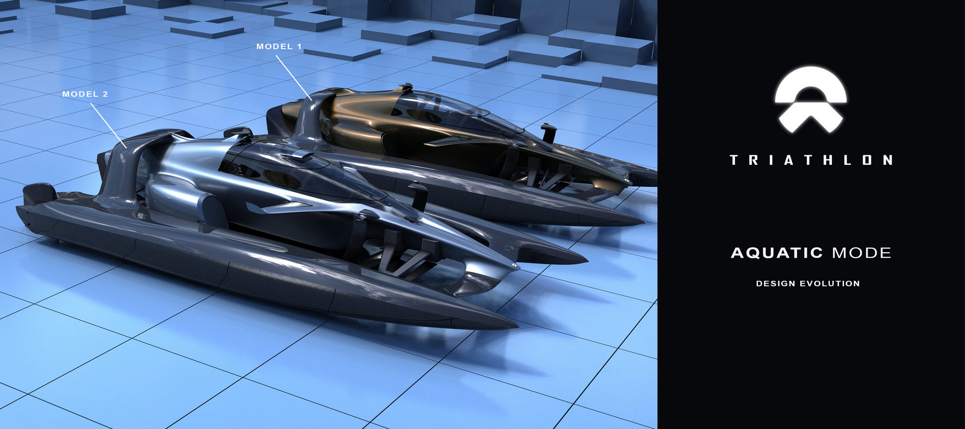 Nio Triathlon Is An Independent Design Study For An EV With Three Personalities