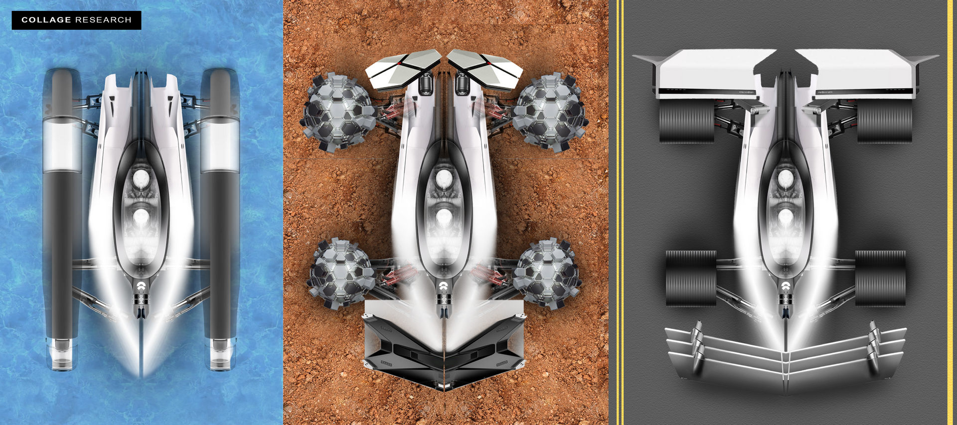 Nio Triathlon Is An Independent Design Study For An EV With Three Personalities