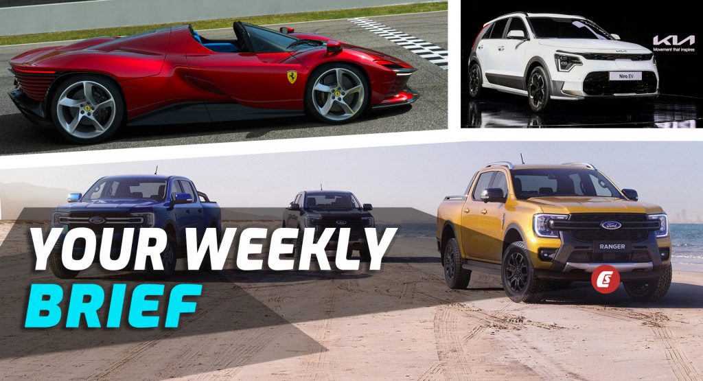  Sold-Out Ferrari Daytona SP3, New Ford Ranger And Kia Niro: Your Weekly Brief